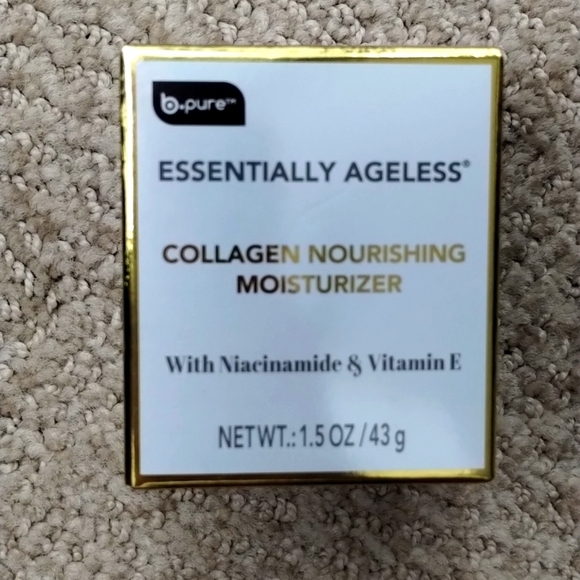 Essentially Ageless by b pure 1.5 oz collagen nourishing moisturizer - Picture 1 of 3